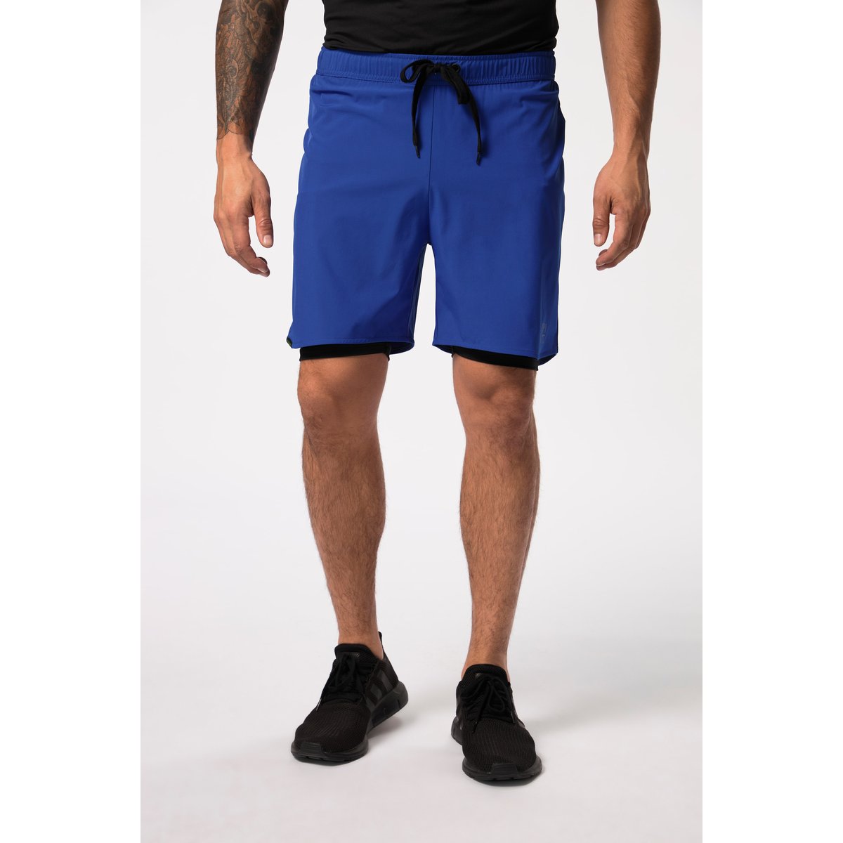 Pantalon de sport FLEXNAMIC®, effet 2-en-1 titan bleu, JP1880