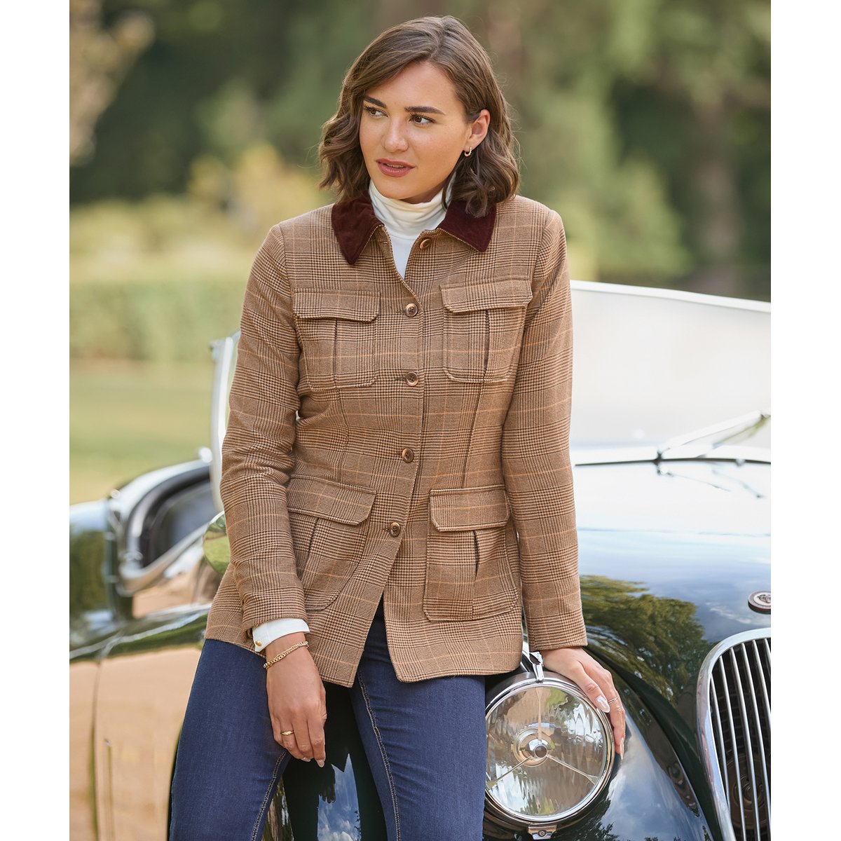 Remarquable Veste Utilitaire Tradition marron, JOE BROWNS