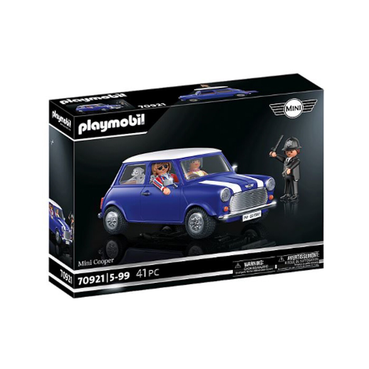Mini Cooper multicolore, PLAYMOBIL