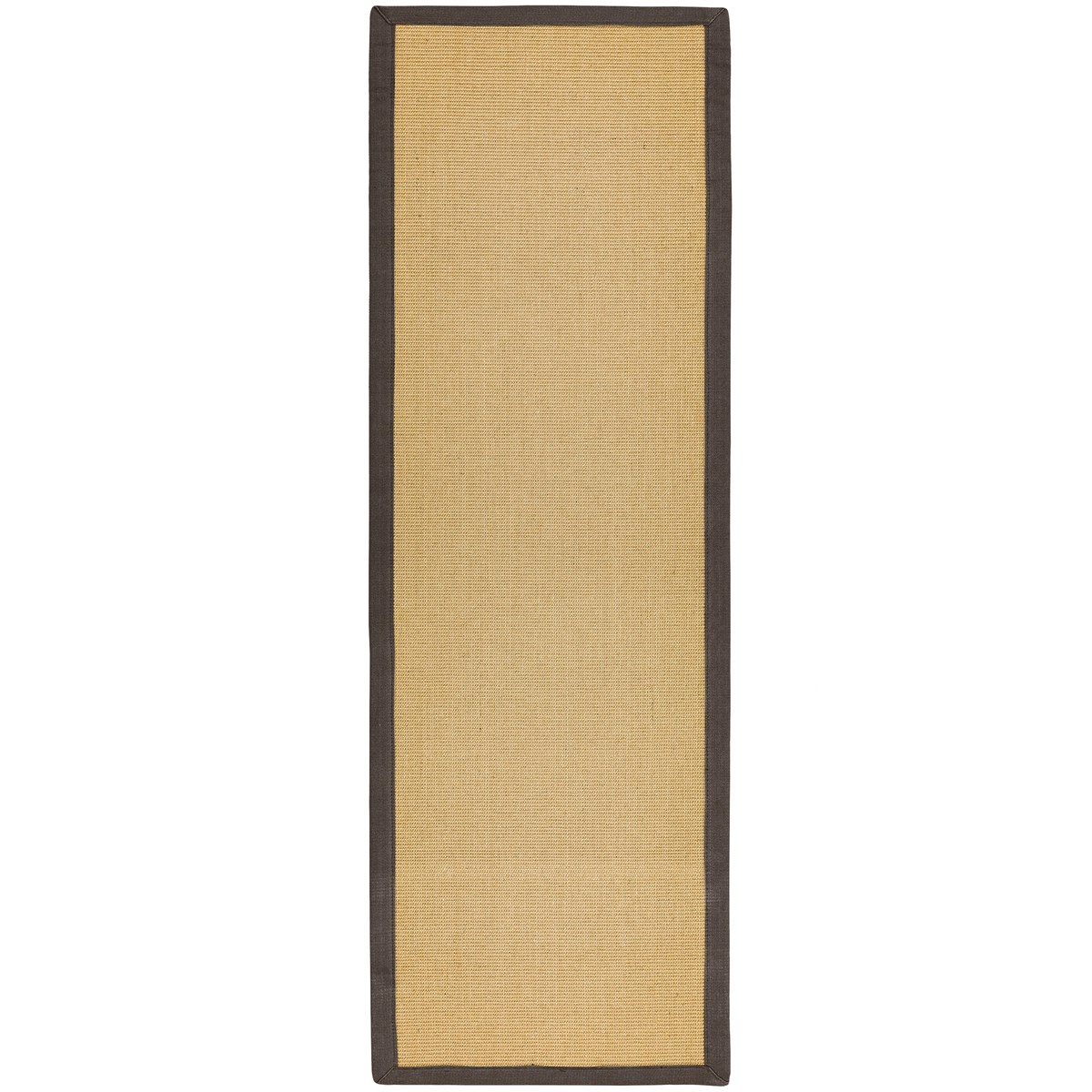 Tapis de couloir moderne en sisal LINDO marron, NOVATREND