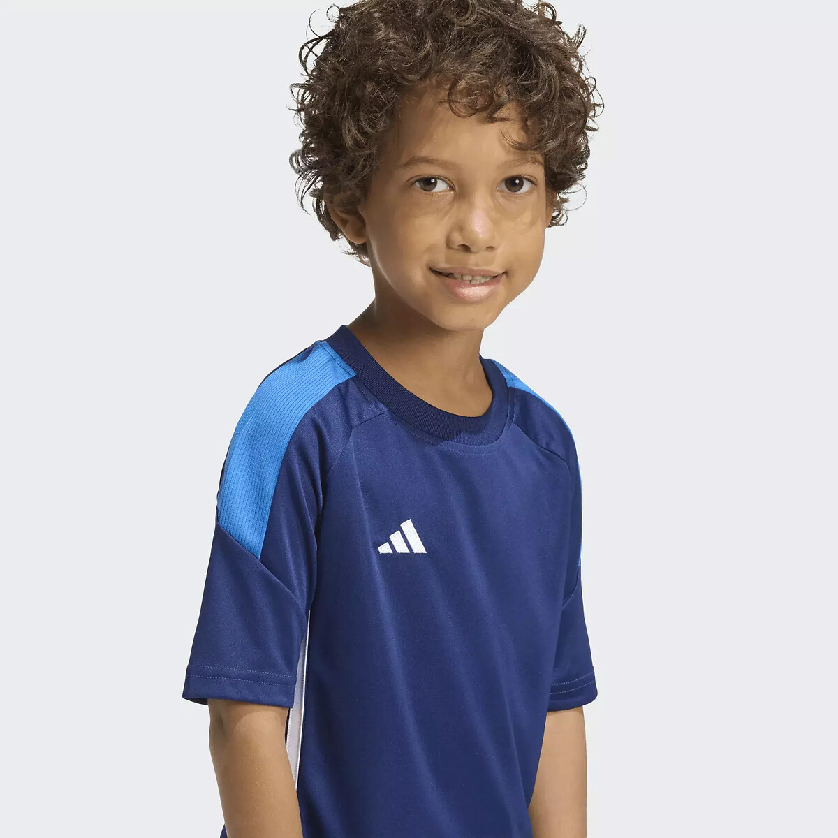 Ensemble T-shirt et short de football bleu marine/bleu, ADIDAS SPORTSWEAR