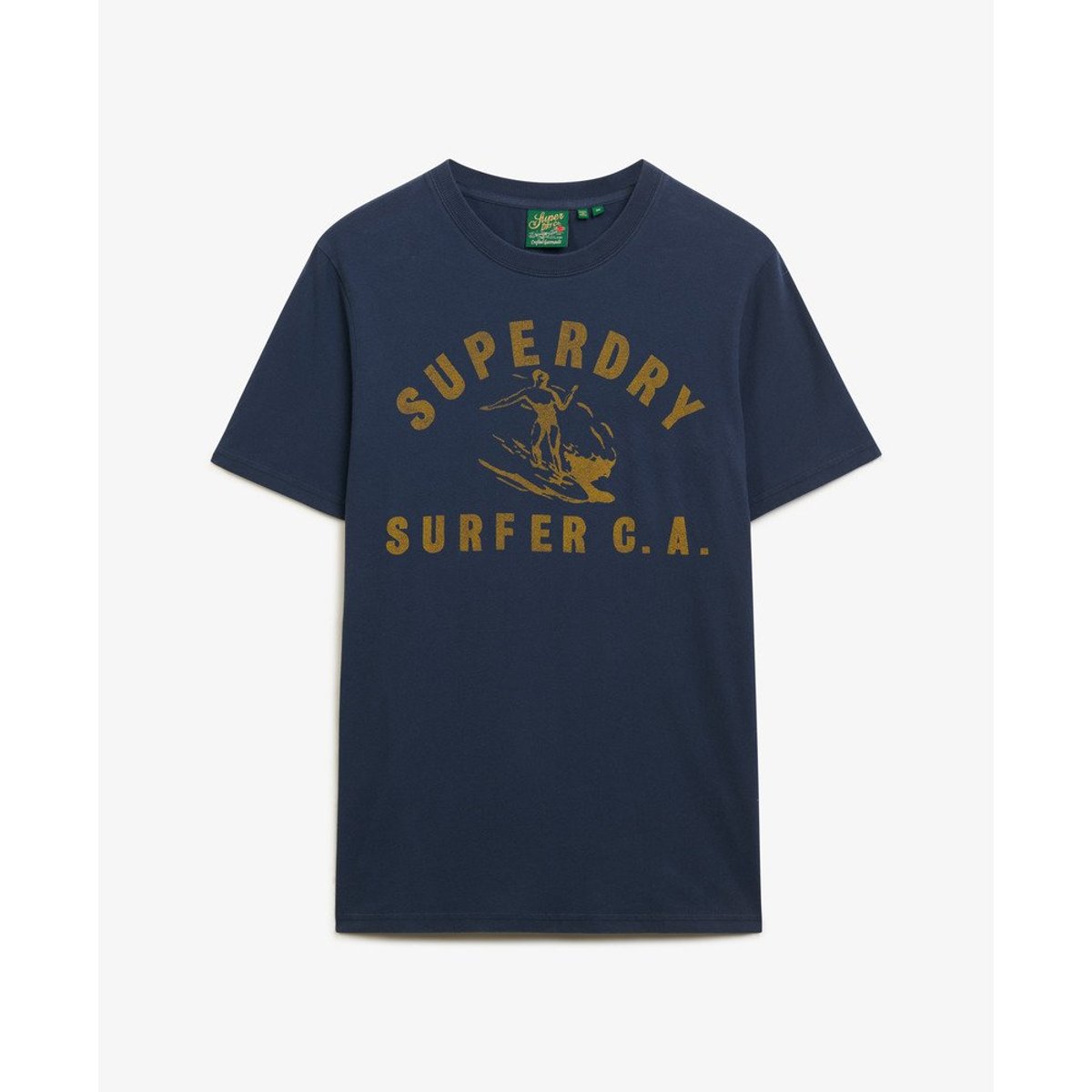 T-shirt décontracté Lo-Fi Outdoor bleu marine nautique, SUPERDRY