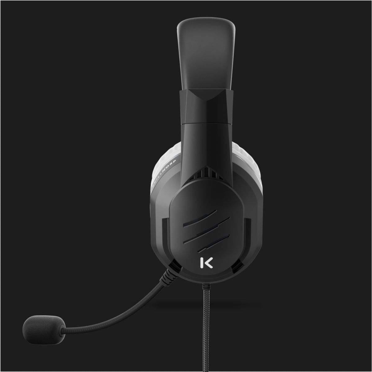 Casque gamer H5 NOIR Access couleur unique, SKILLKORP