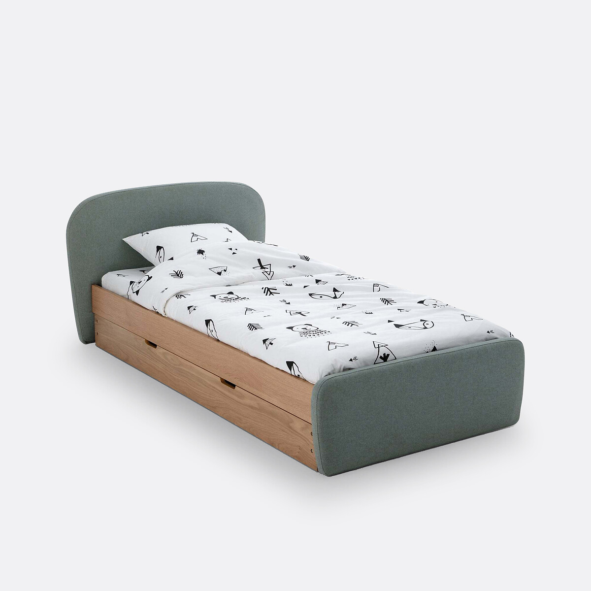 Tiroir-lit pour lit enfant, Comète naturel, LA REDOUTE INTERIEURS