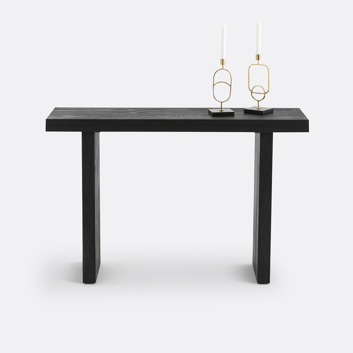 Console en pin massif, longueur 120 cm, MALIO noir, LA REDOUTE INTERIEURS