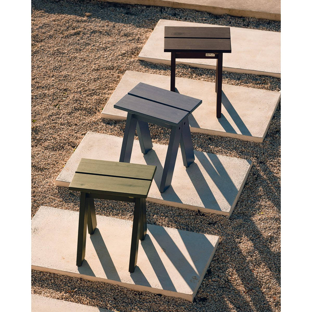 Tabouret Navo Bleu givré bleu givré, NOO.MA