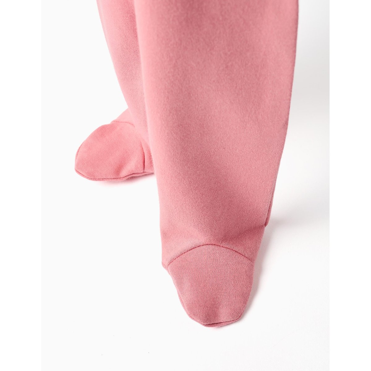 4 pantalons avec pieds en coton unis/imprimés multicolore, ZIPPY