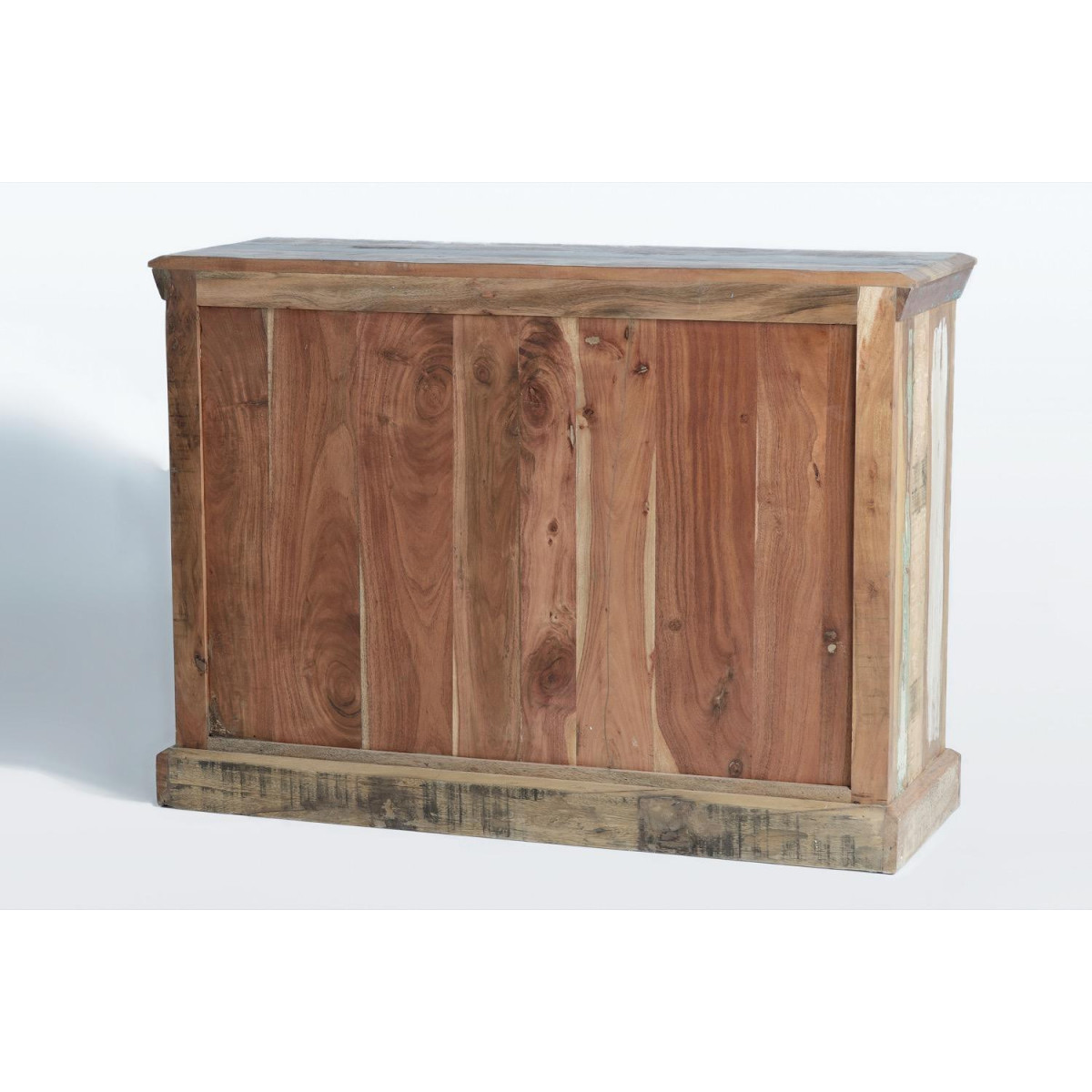 Buffet 3 tiroirs marron, DECORATION D’AUTREFOIS