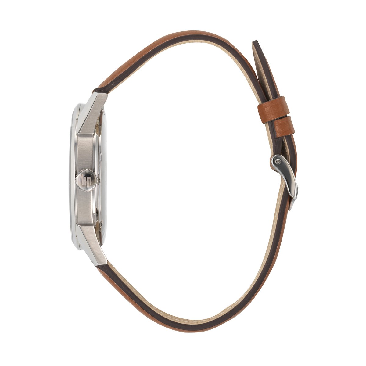 Montre Analogique HIMALAYA argenté bleu clair marron clair, LIP