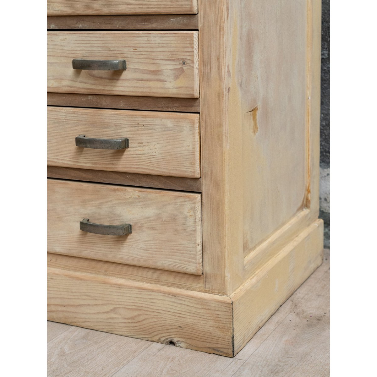 Petit meuble de rangement à tiroirs Valery N°154 - Bon état bois clair, DEBONGOUT
