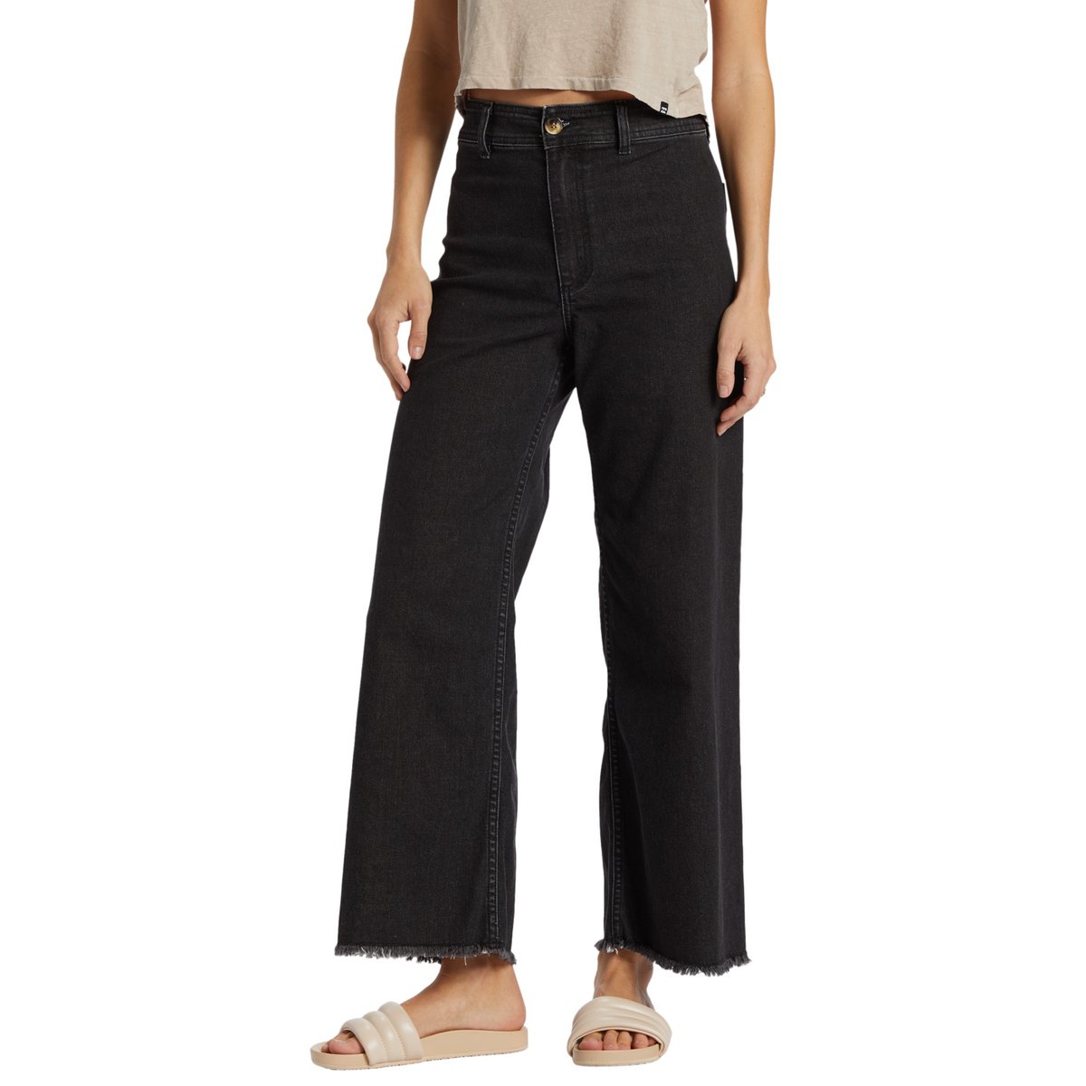 Pantalon ample FREE FALL noir black rinse, BILLABONG