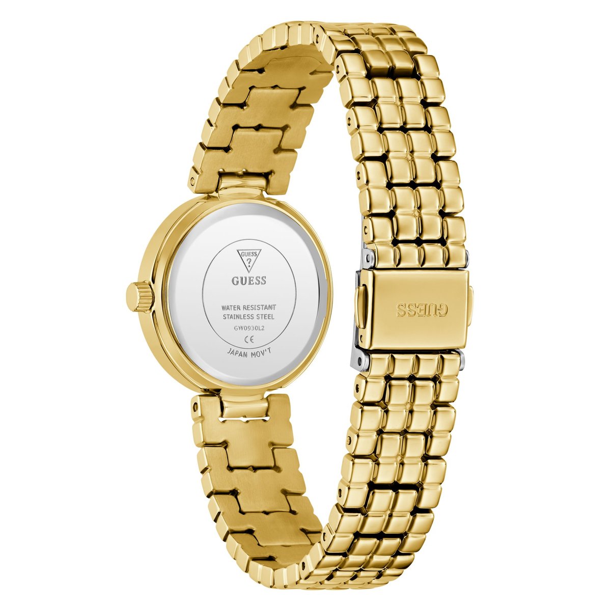 Montre Analogique CLARA doré blanc doré, GUESS