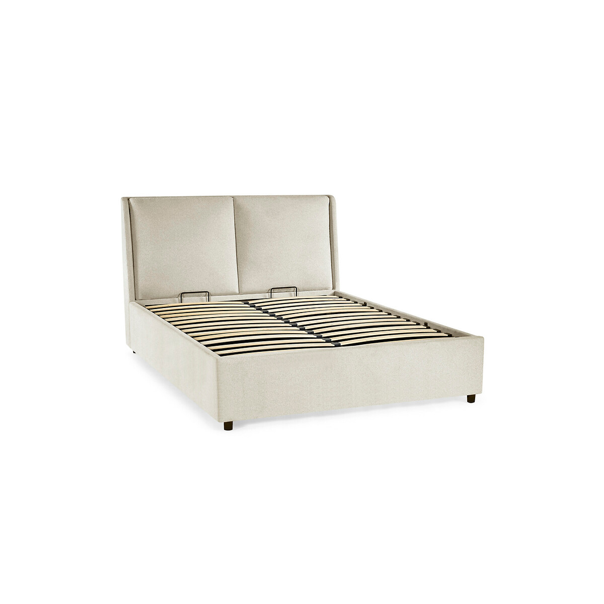 Merrick Pillowback Upholstered Ottoman Storage Bed linen, ÉDITÉ