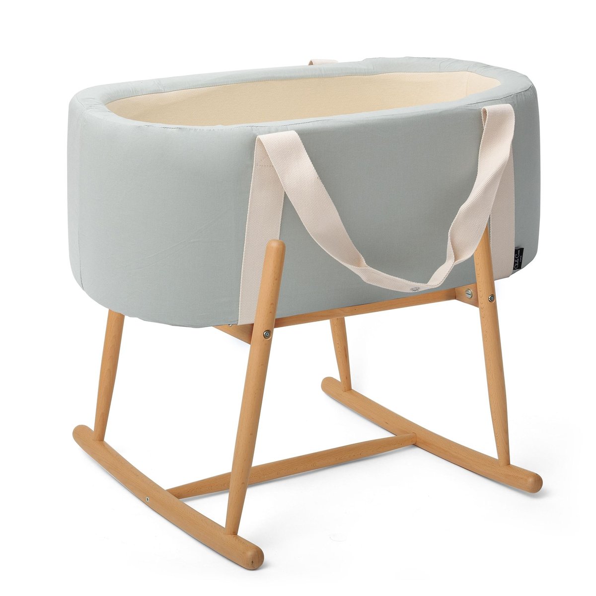 Pack couffin Kuko et son support en bois couleur unique, CHARLIE CRANE