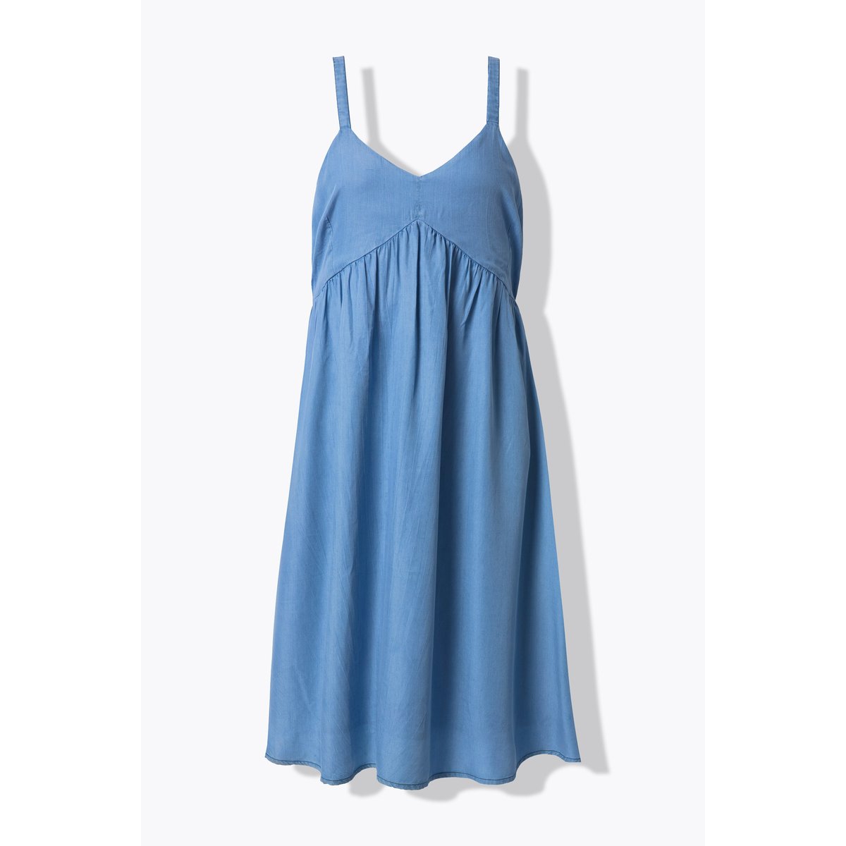 Robe longue évasée sans manches bleu clair, STUDIO UNTOLD
