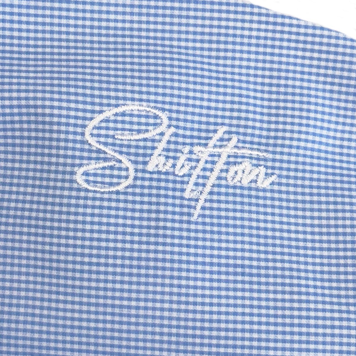 Chemise vichy square ciel, SHILTON
