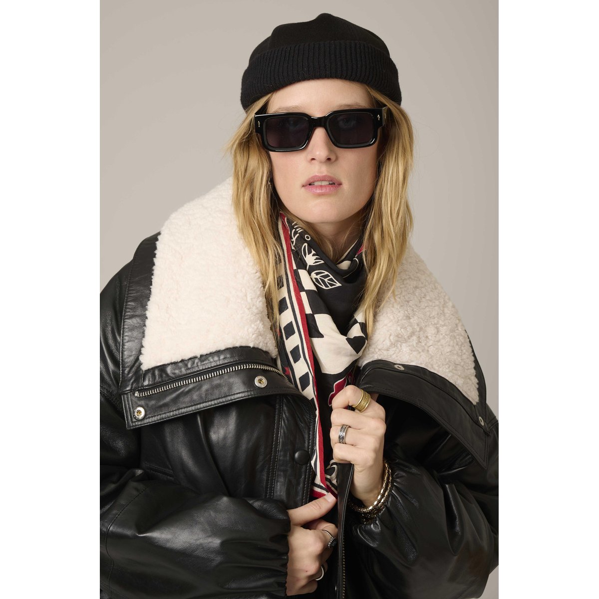 Manteau MARCUS black, MKT STUDIO