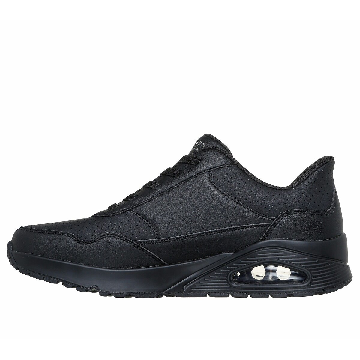 Baskets Slip-ins: Uno - Banksia Luxe noir, SKECHERS