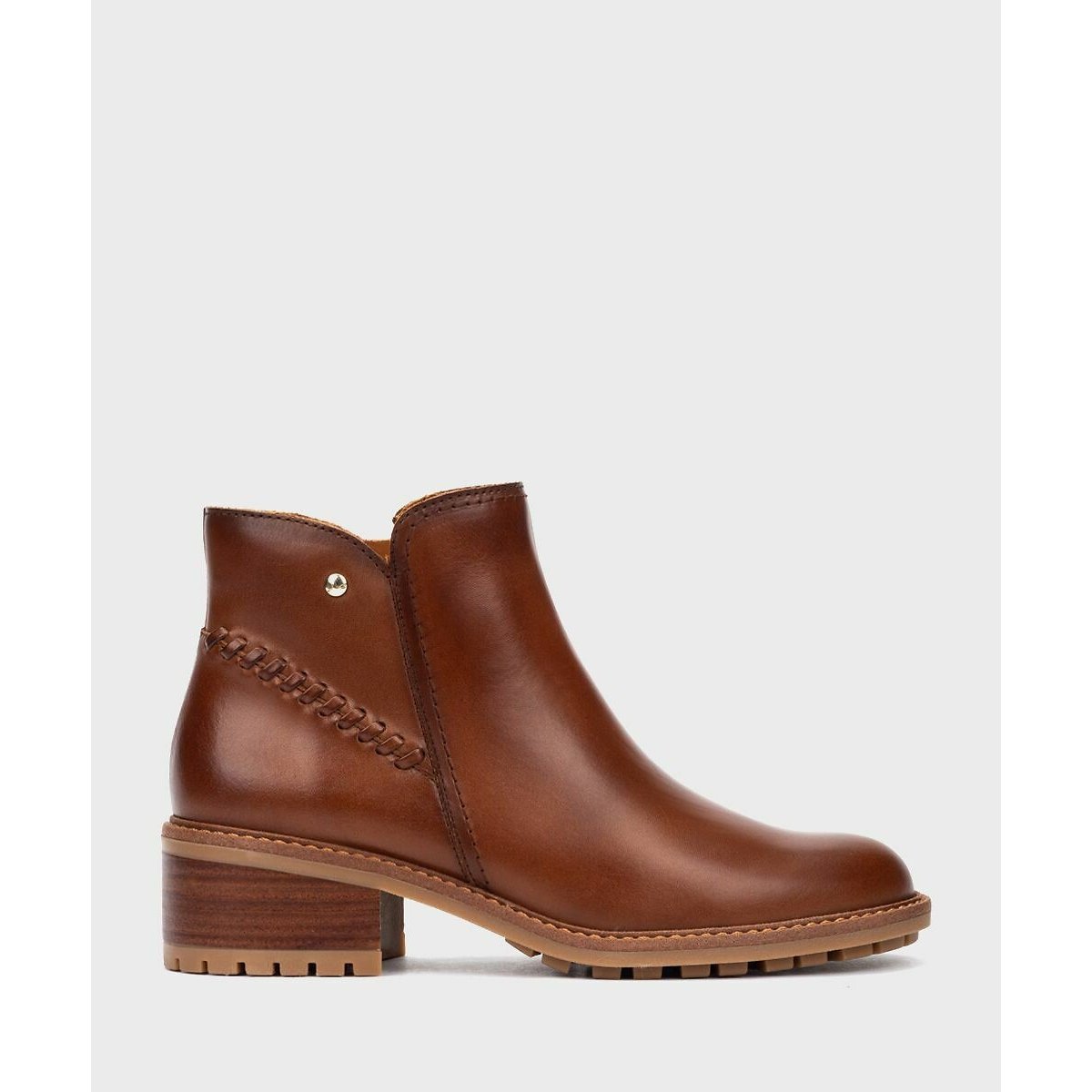 Medina leather ankle boots leather, PIKOLINOS