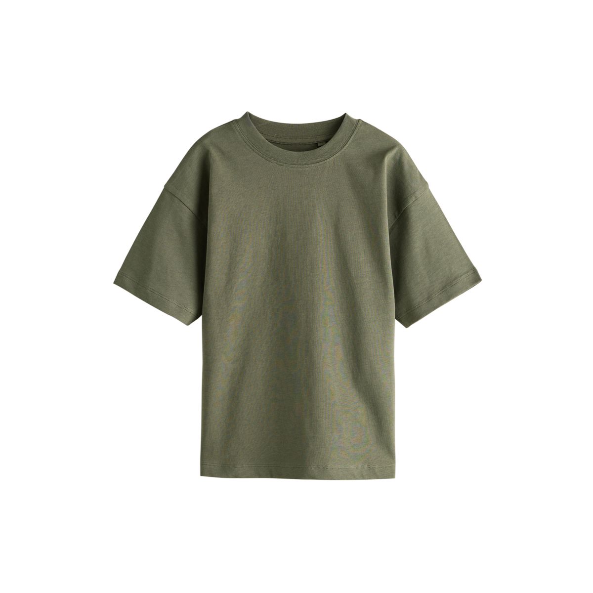 T-shirt à manches courtes, lot de 4 noir/blanc/gris/kaki, NEXT
