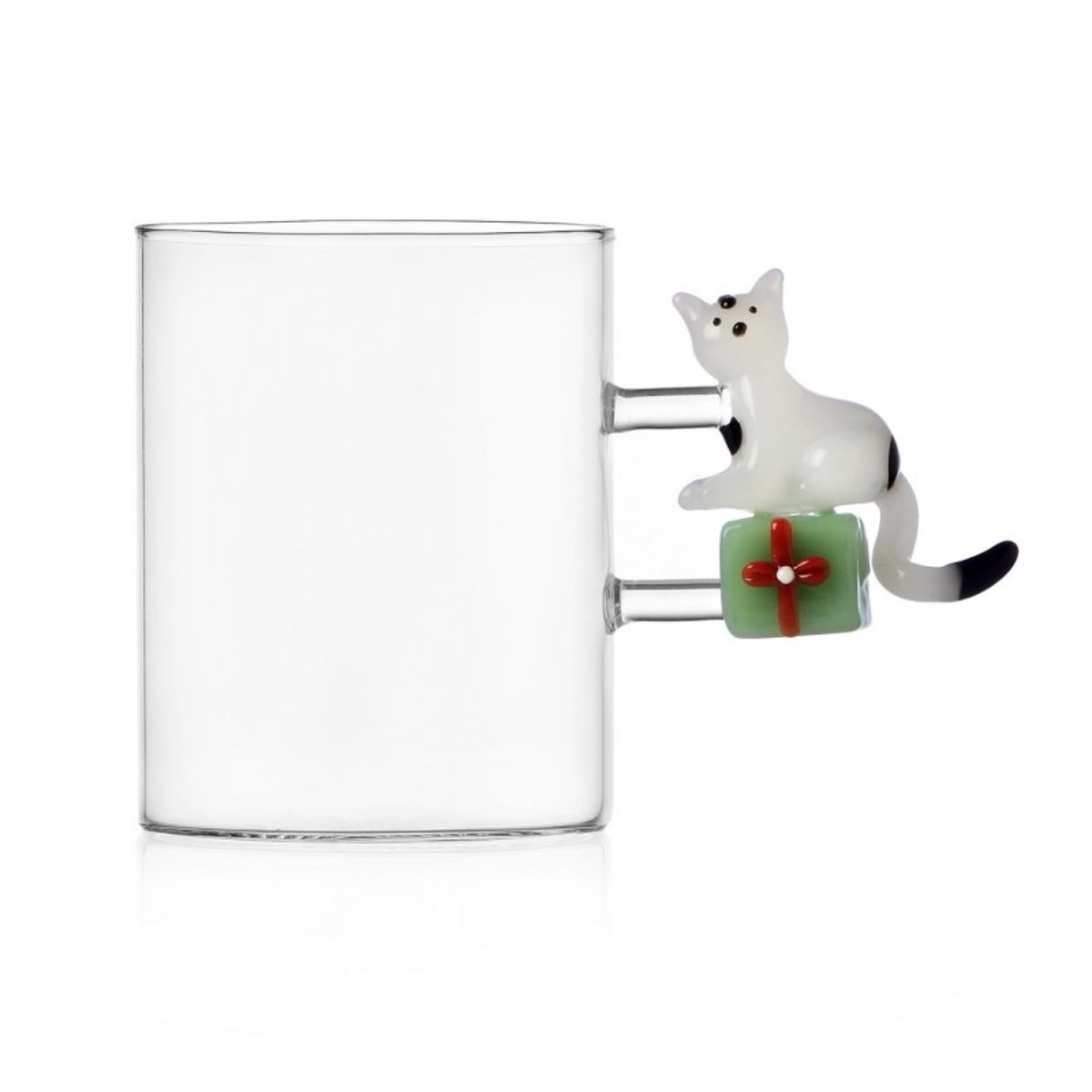 Mug verre noël chat TABBY CAT CHRISTMAS multicolore, ICHENDORF