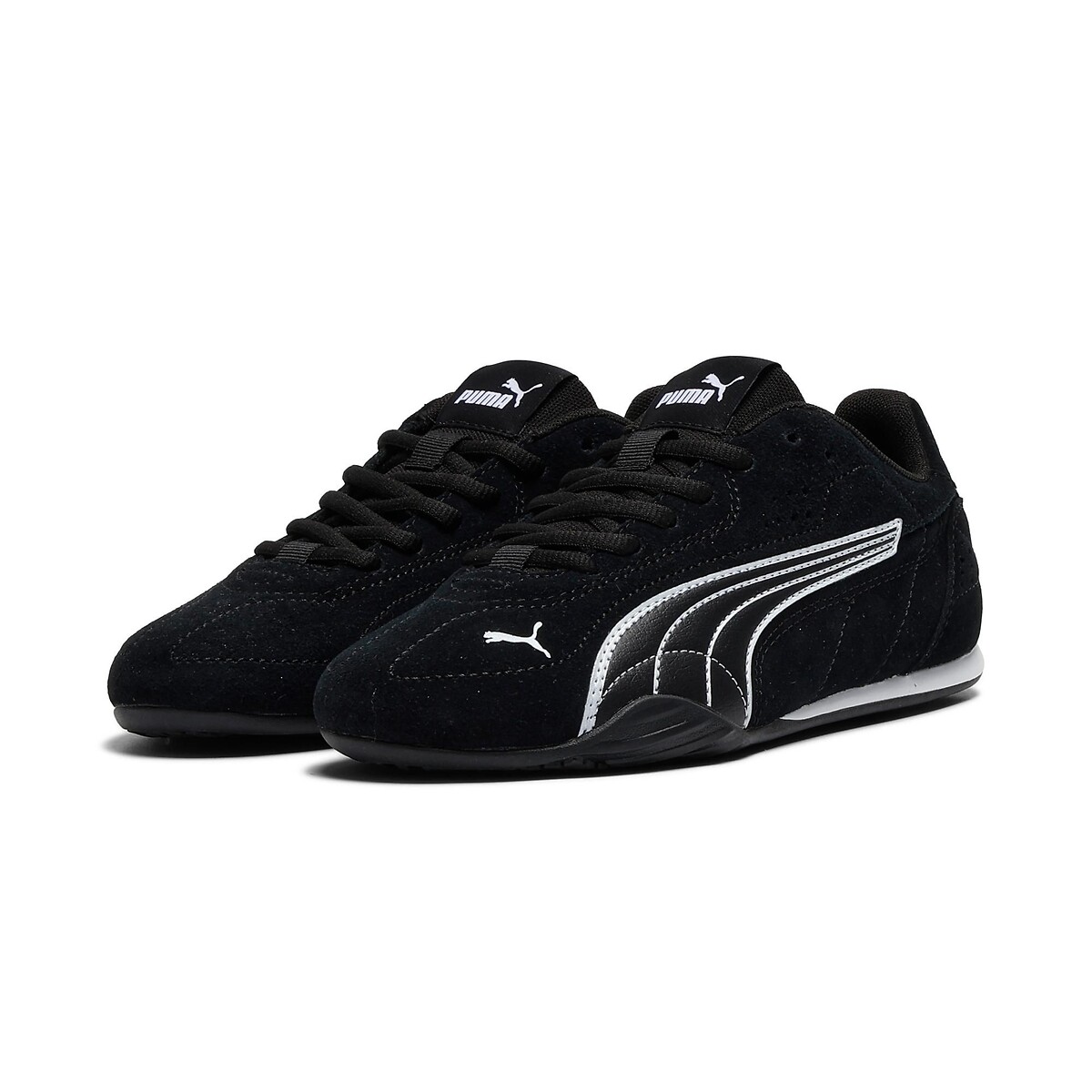 Baskets cuir Catch SD noir, PUMA