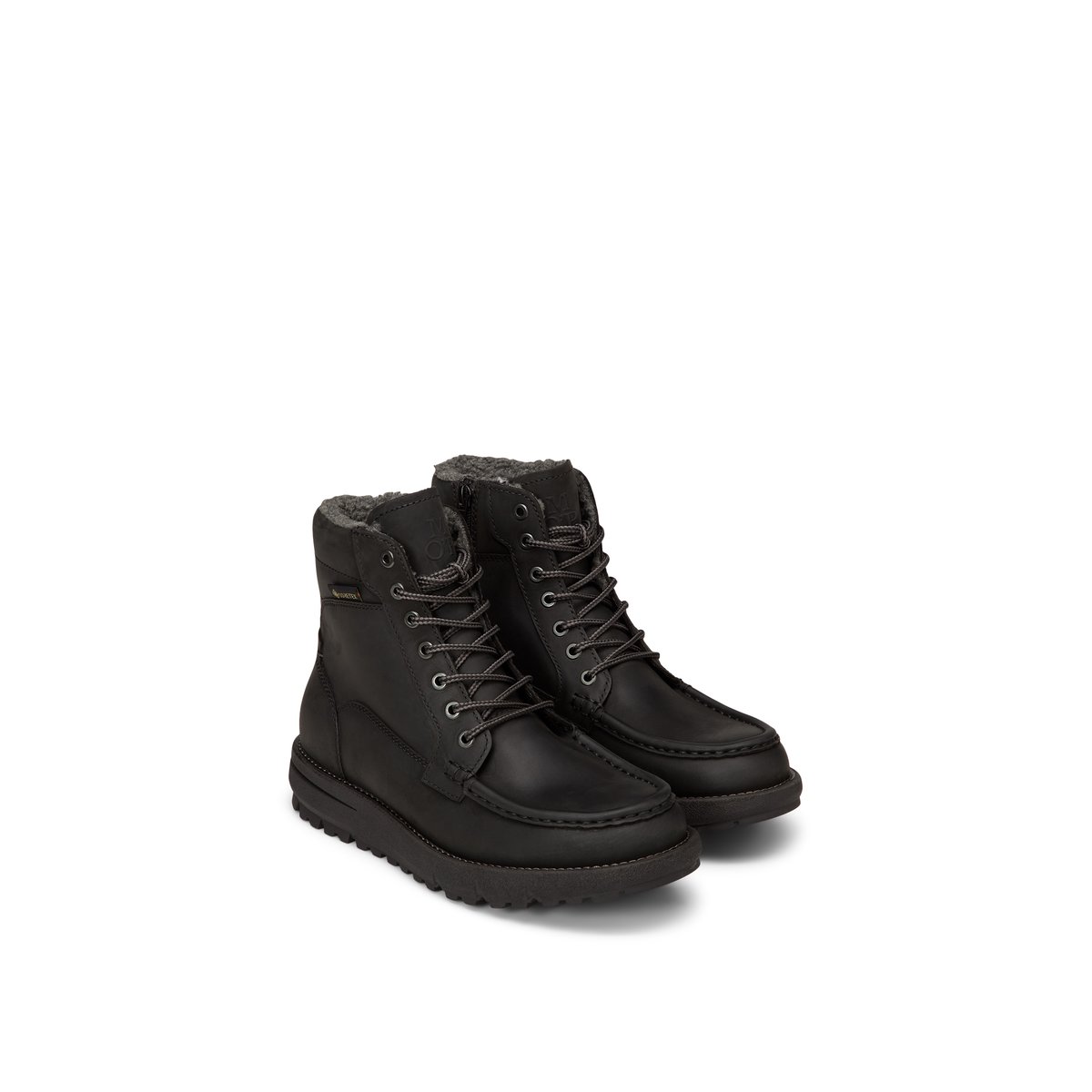 Bottes à lacets modèle Marco GTX avec membrane Gore-Tex ePE noir, MARC O'POLO