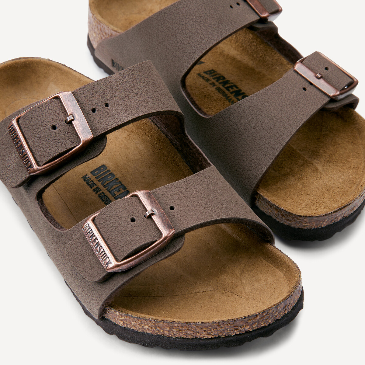 Mules double brides ARIZONA KIDS marron foncé, BIRKENSTOCK