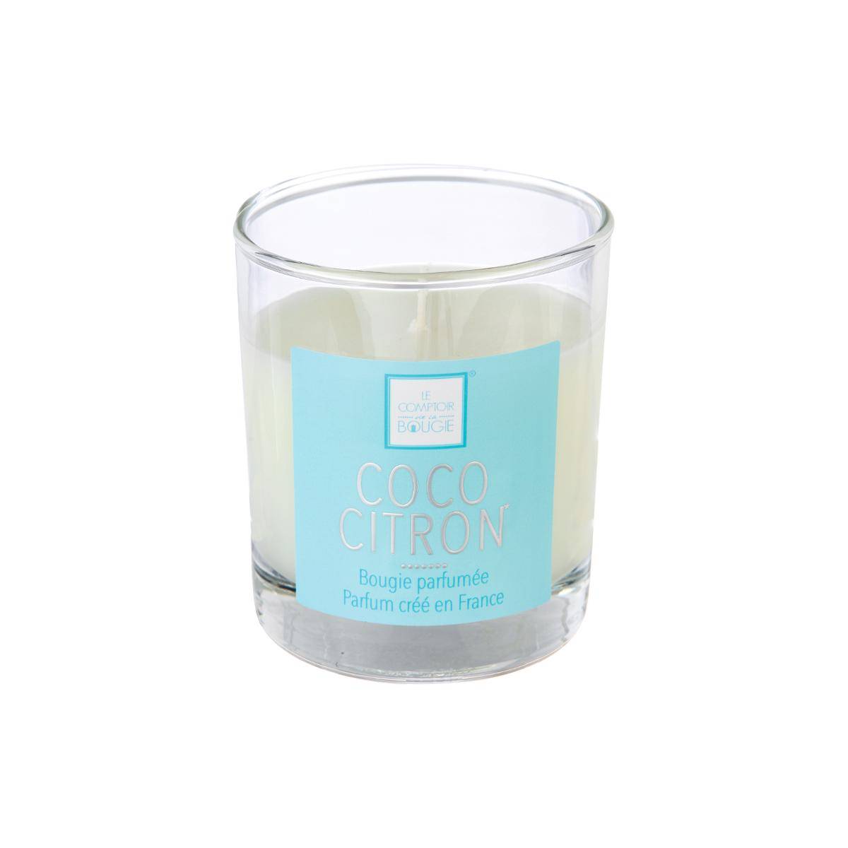 Bougie parfumée ELEA transparent, ATMOSPHERA