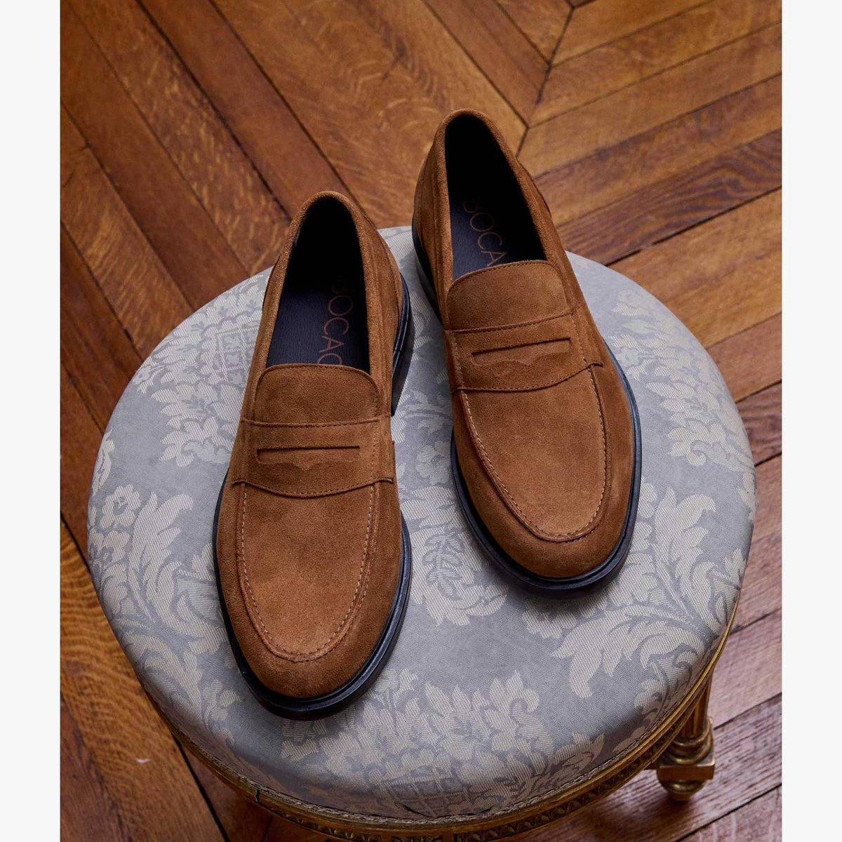 Derby en cuir JULES cognac, BOCAGE