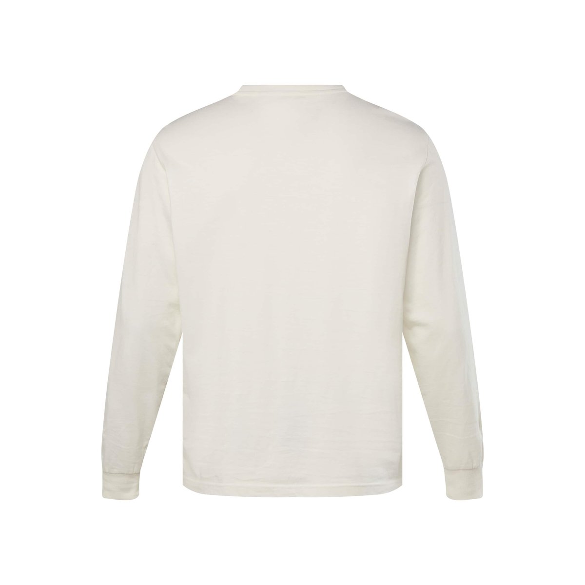 T-shirt avec imprimé sur la poitrine blanc cassé, JP1880