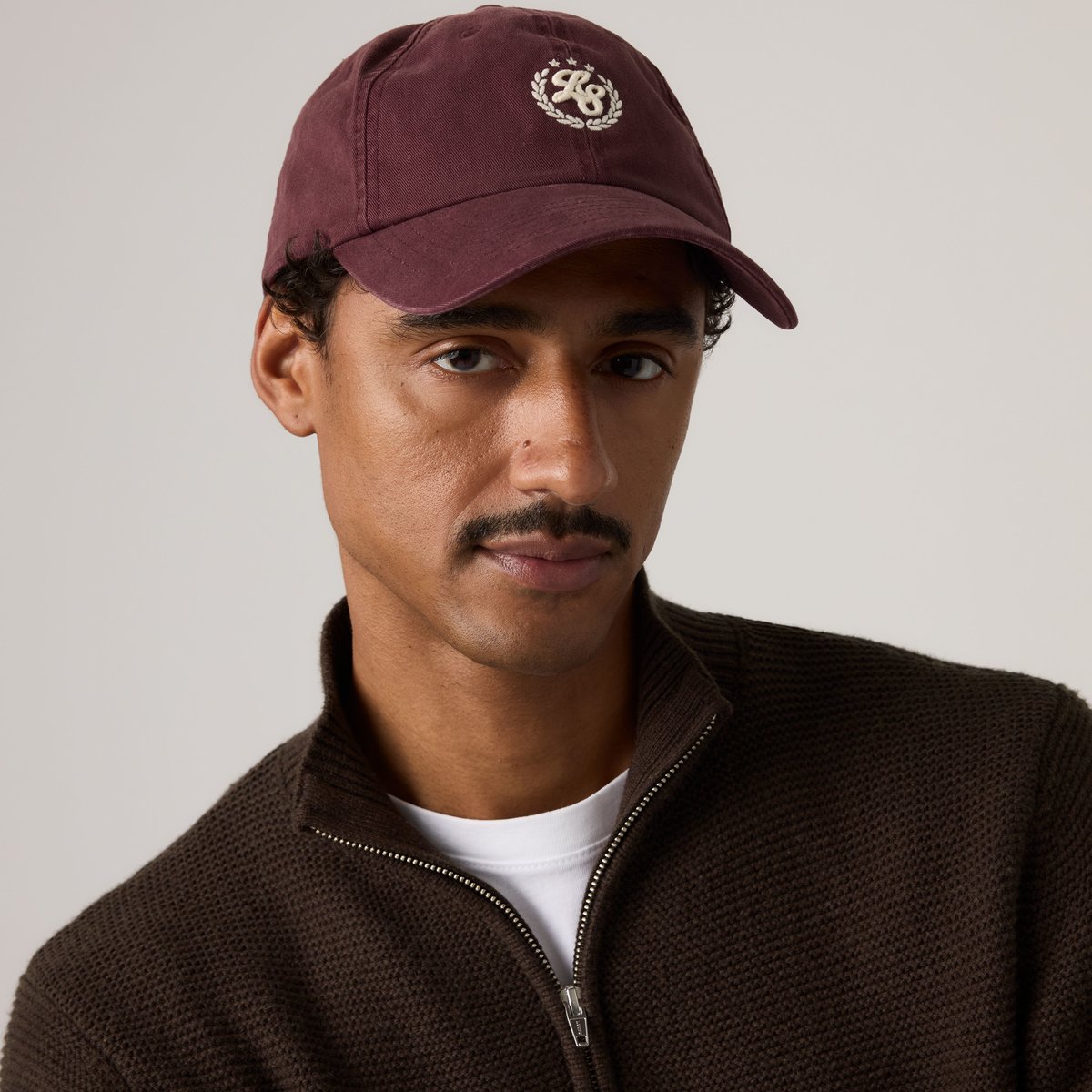Casquette de baseball Varsity rouge - wine time hat, LEVI'S