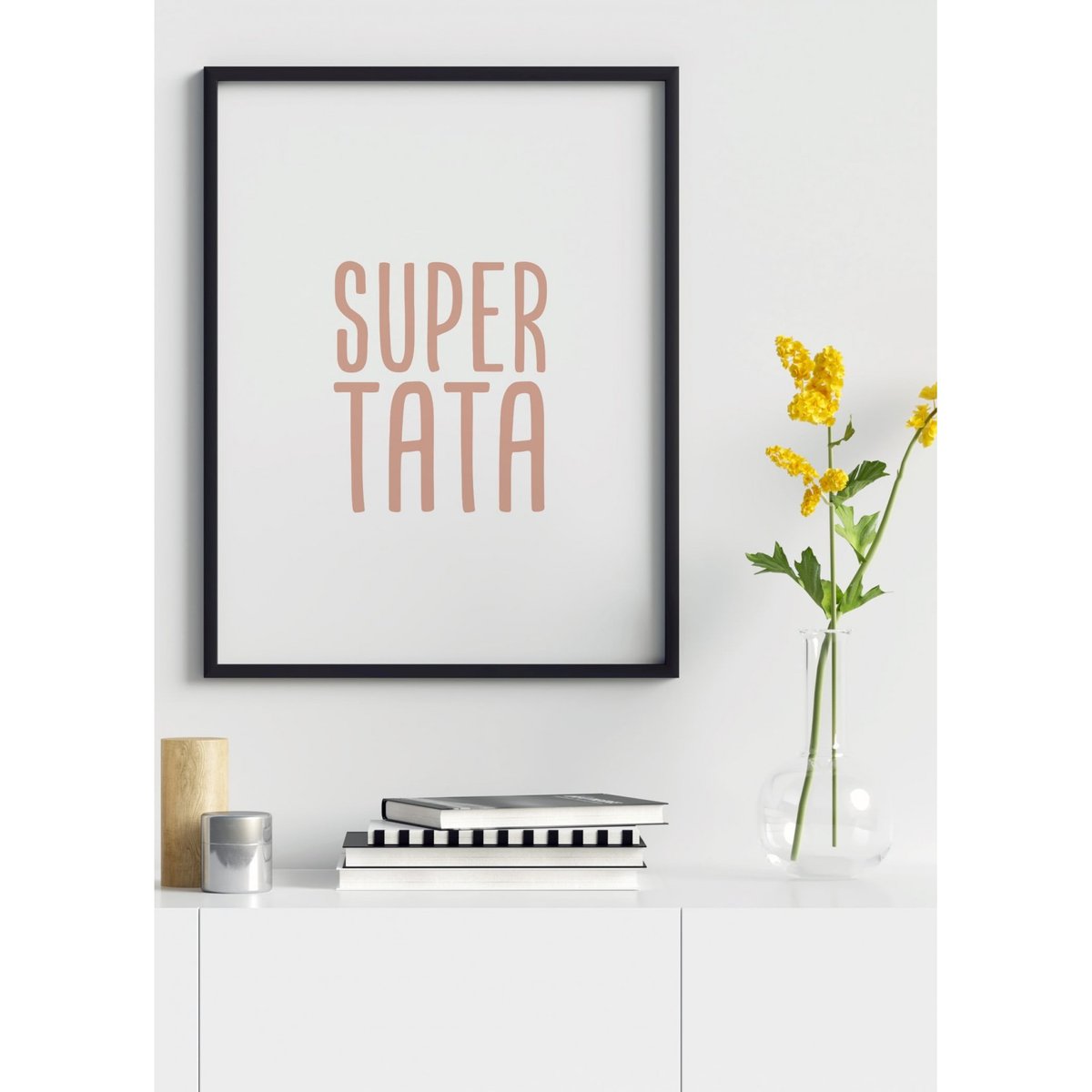 Affiche Super Tata blanc, L'AFFICHERIE