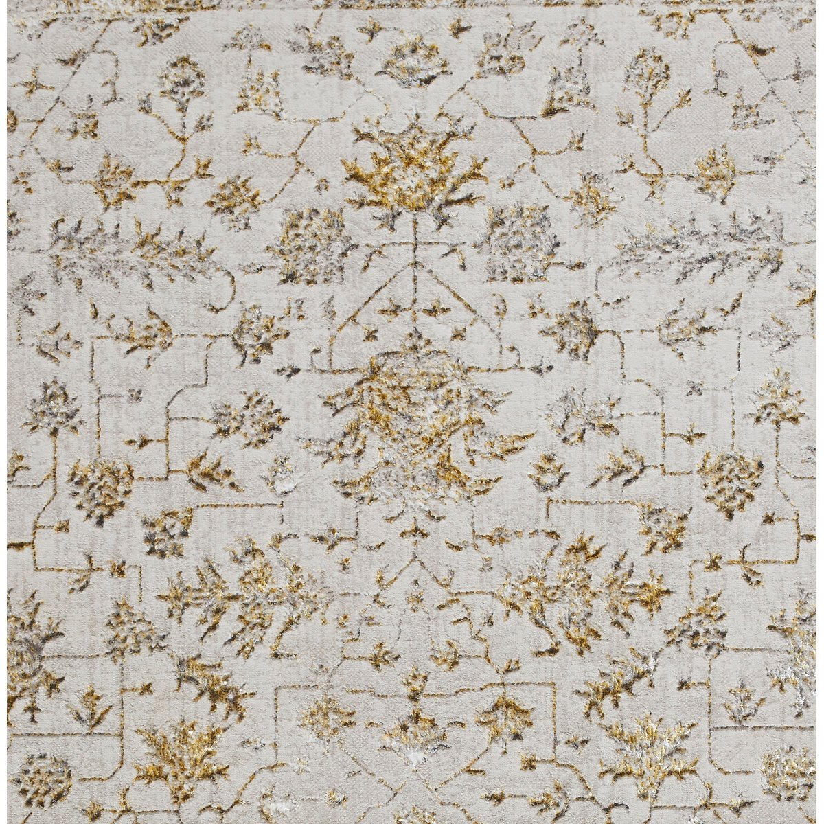 Vintage Border Rug grey/gold-coloured, SO'HOME
