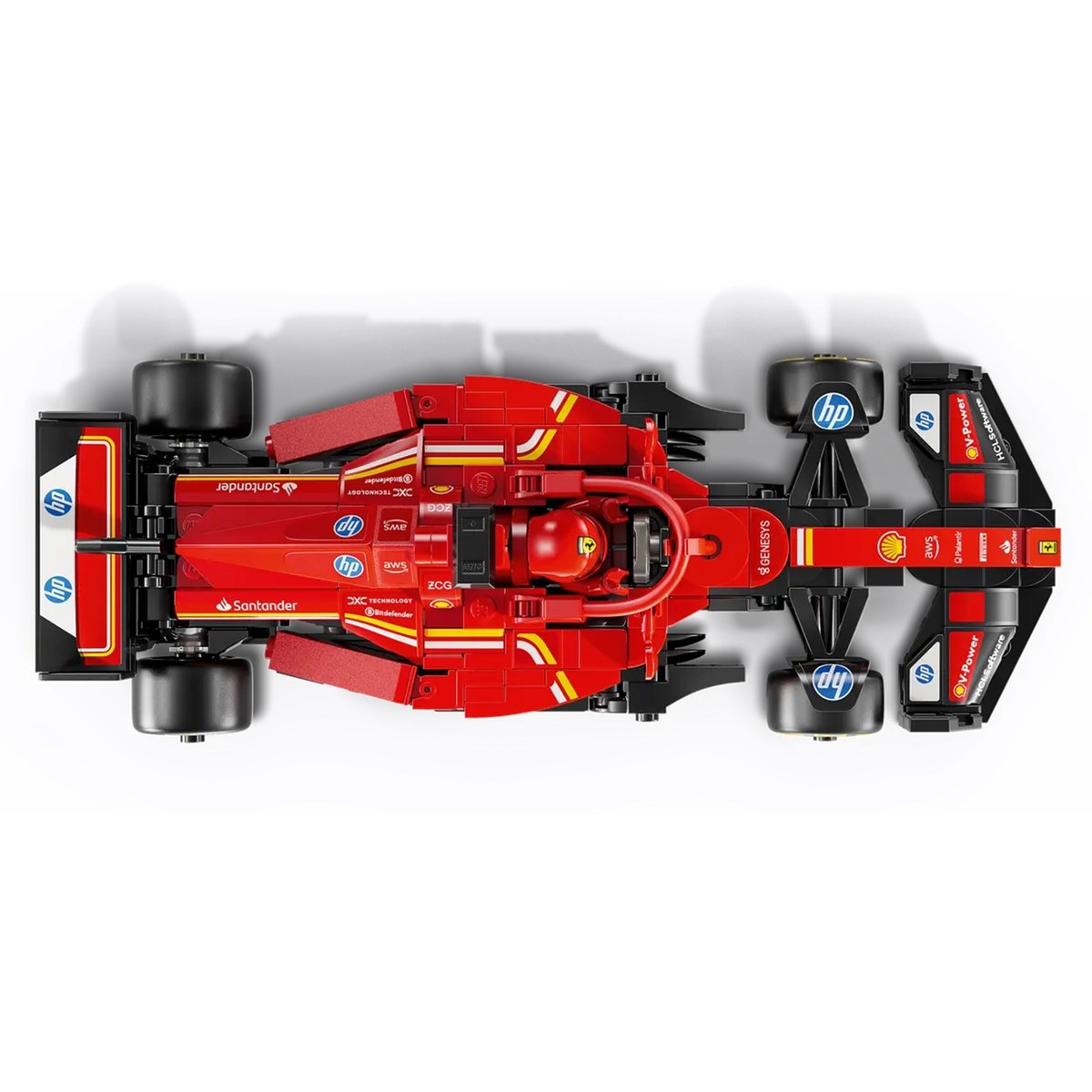 LEGO Speed Champions - Modèle de F1 Ferrari SF-24 - 77242 pour les passionnés de course multicolore, LEGO