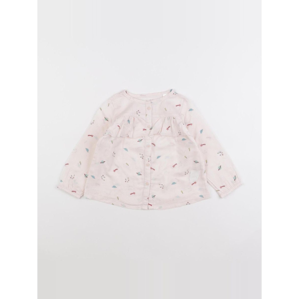 Blouse - Très bon état blanc, ZARA