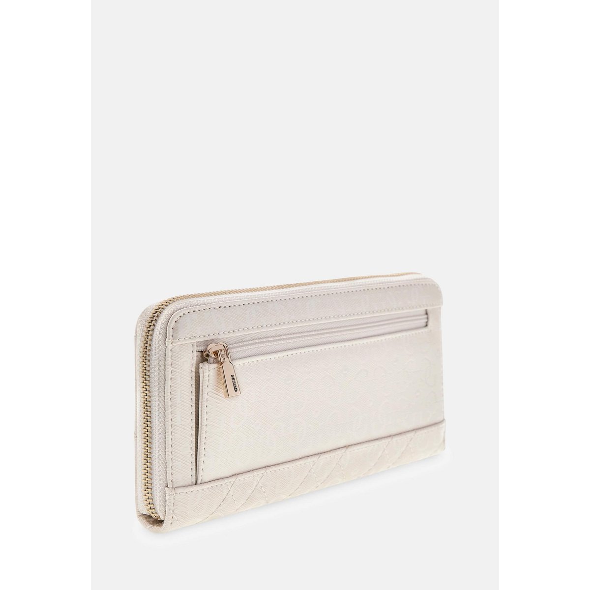 Maxi Portefeuille Isemay blanc, GUESS