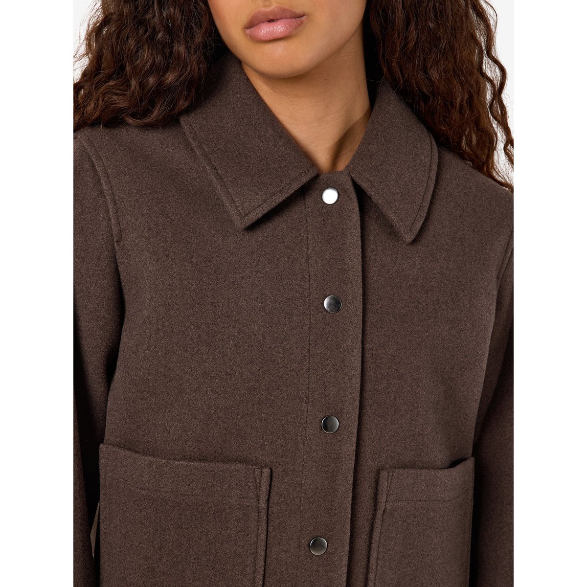 Veste marron - chocolate brown1, NOISY MAY