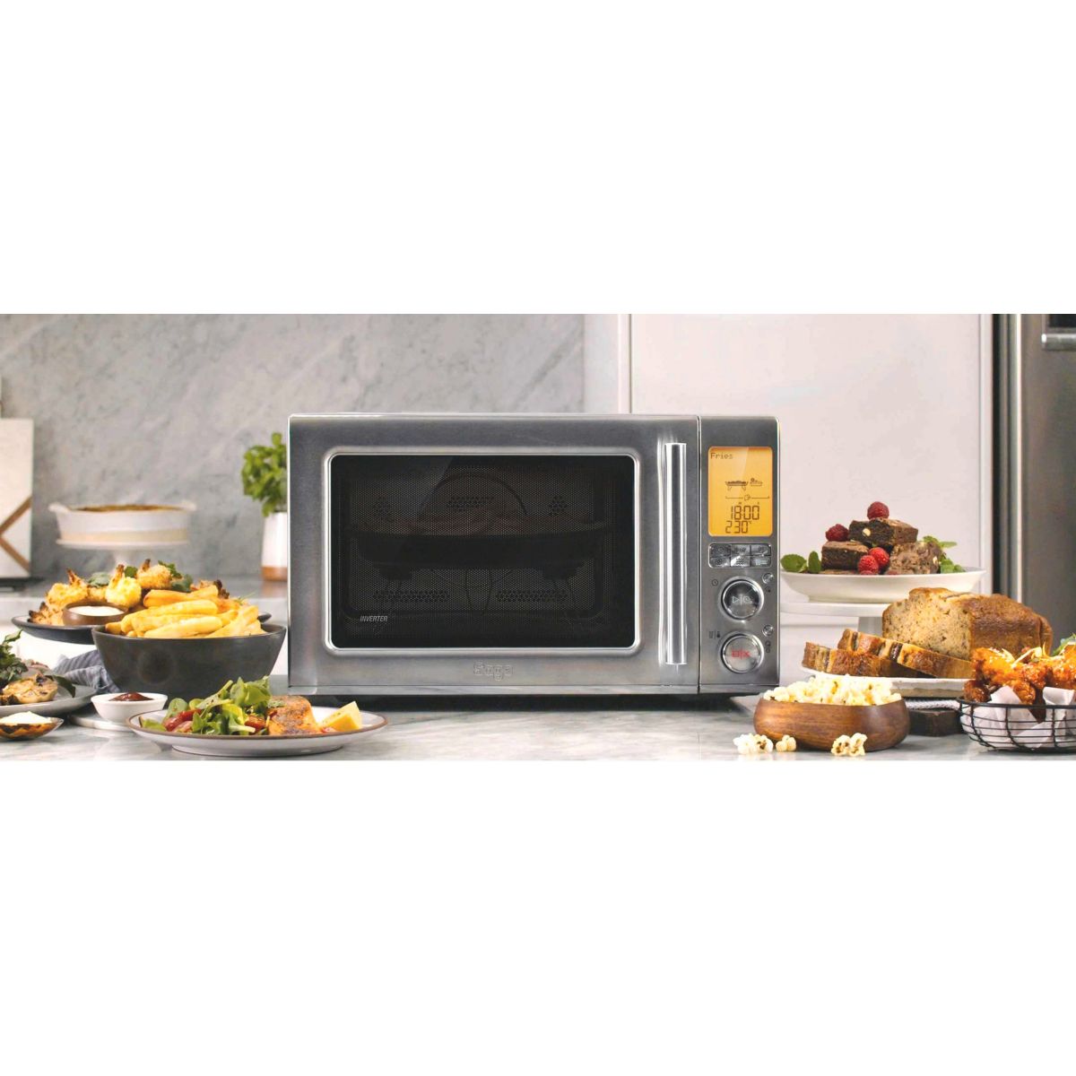 Micro ondes combiné Combi Wave 3 in 1 couleur unique, SAGE APPLIANCES