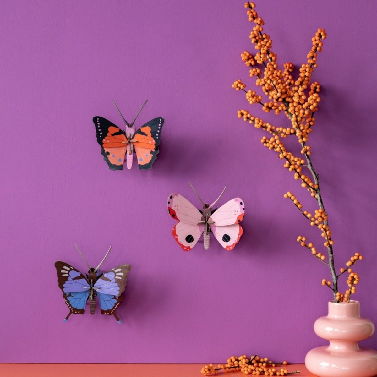 Décoration murale papillon  Crysalus Butterfly multicolore, STUDIO ROOF