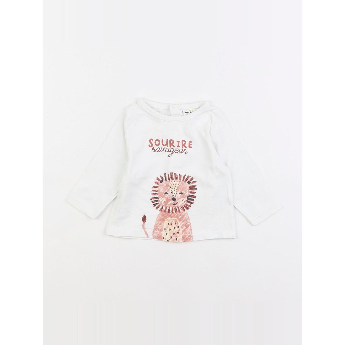 Tee-shirt - Etat satisfaisant blanc, TAPE A L'OEIL
