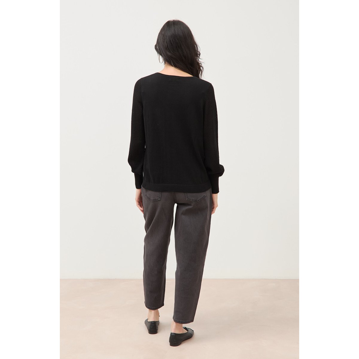 Pull manches longues noir, BONOBO
