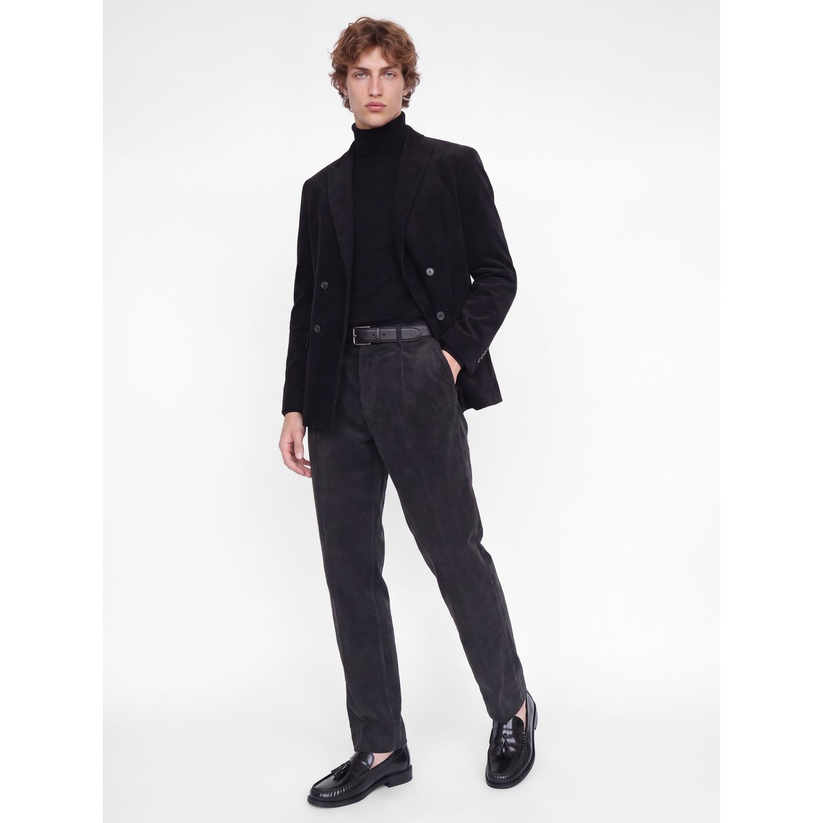 Pantalon De Tailleur noire - black beauty 1, JACK & JONES