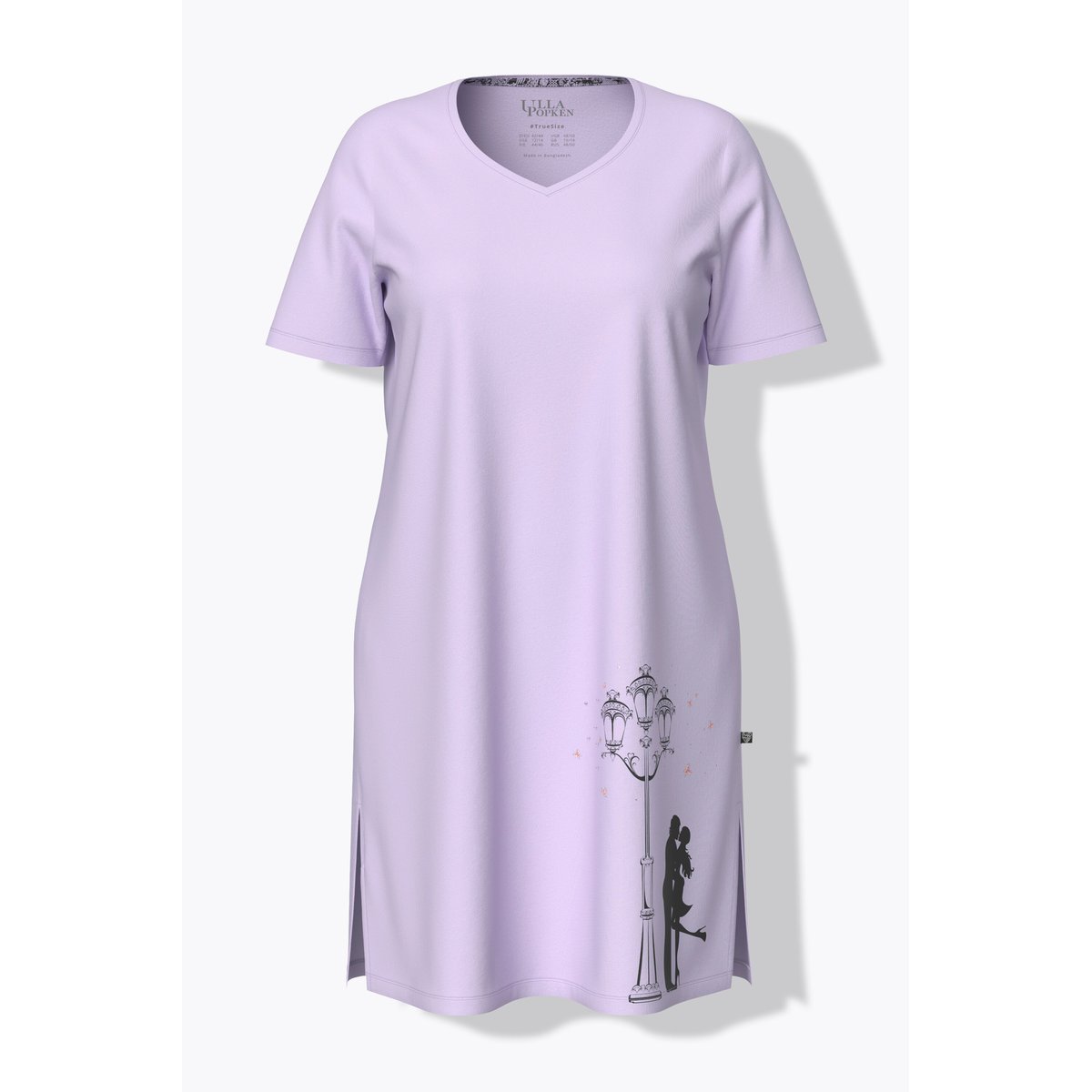 Lot de 2 grands T-shirts lavande tendre, ULLA POPKEN
