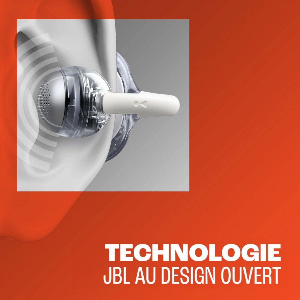 Ecouteurs Soundgear Clips Blanc couleur unique, JBL