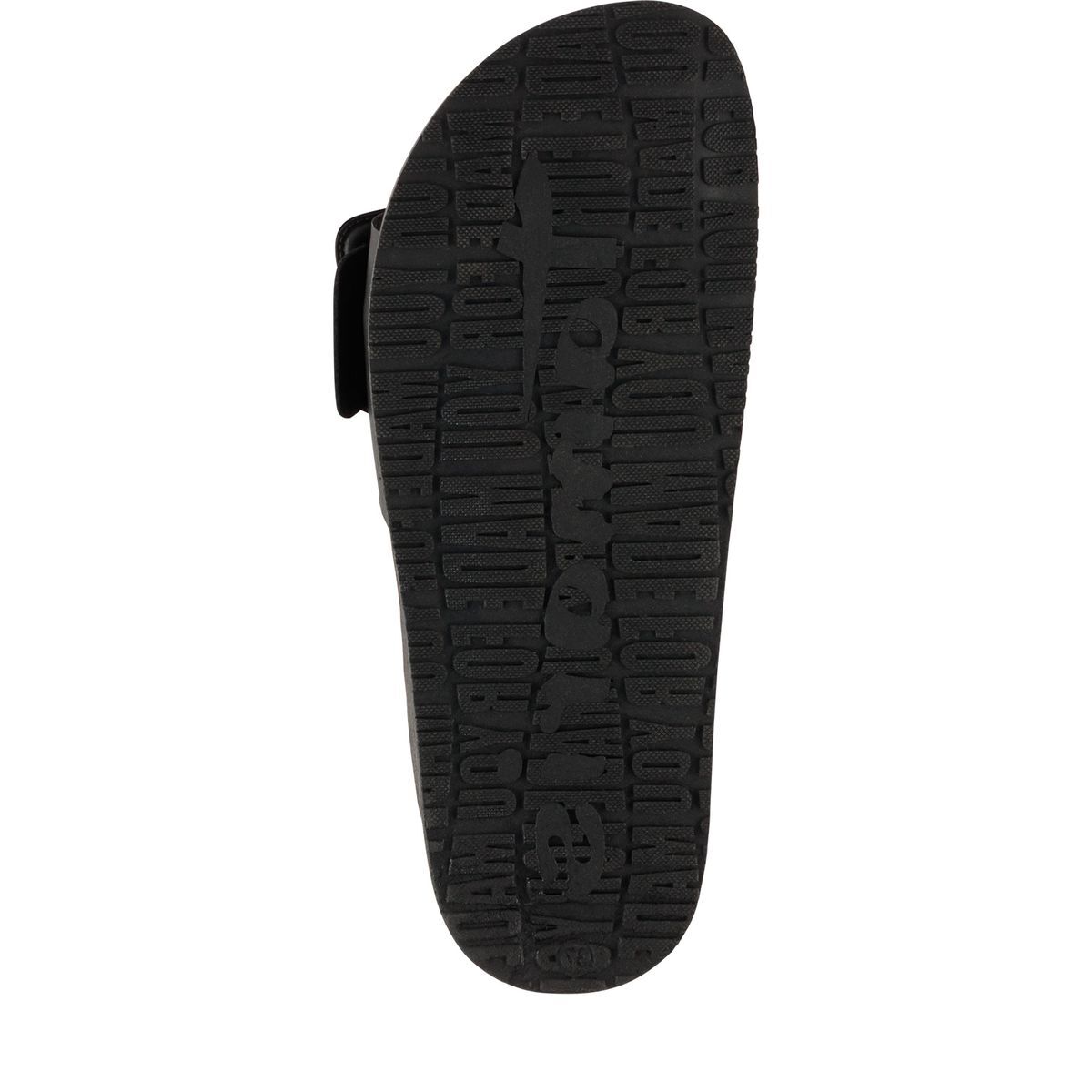 Mule en cuir noir cuir, TAMARIS