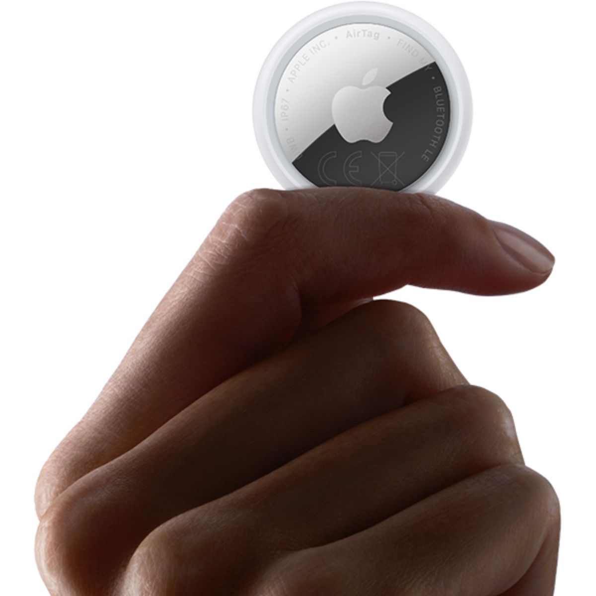 Tracker GPS AirTag 2, traceur haute précision pour retrouver vos clés, sacs et objets via l'App Localiser couleur unique, APPLE