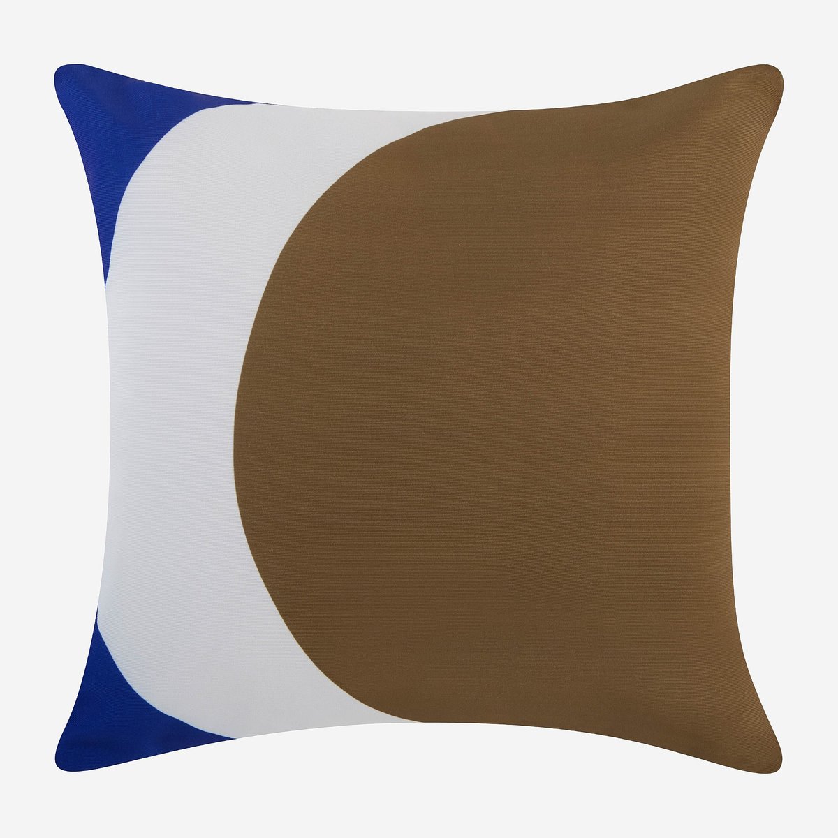Coussin d'extérieur déperlant et anti-UV CLARISSE bleu, bronze, HABITAT