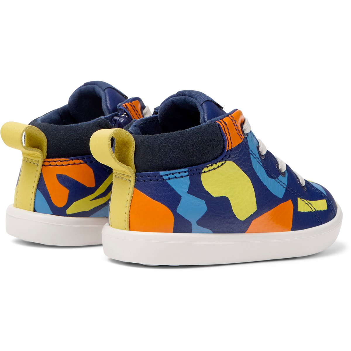 Sneaker Pursuit Twins Cuir marine/multicolore, CAMPER