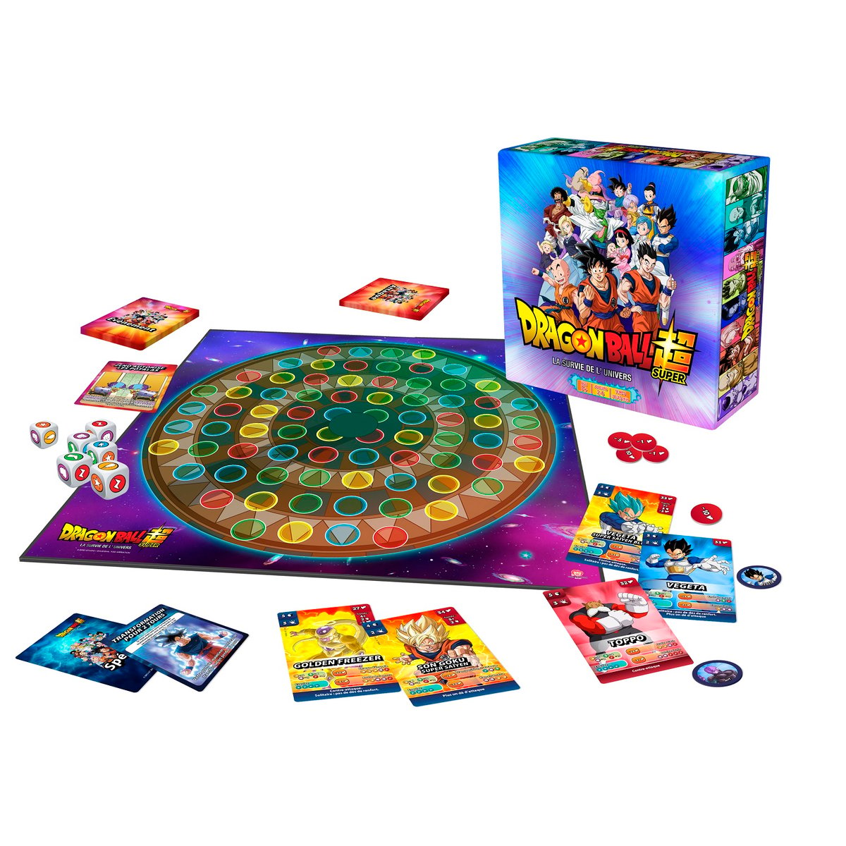 Dragon Ball Super bleu, TOPI GAMES